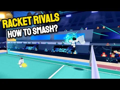 How to hit a powerful smash in Racket Rivals (Roblox)